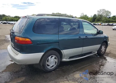 1998 Toyota Sienna Le from USA, damaged, VIN 4T3ZF13C4WU089111